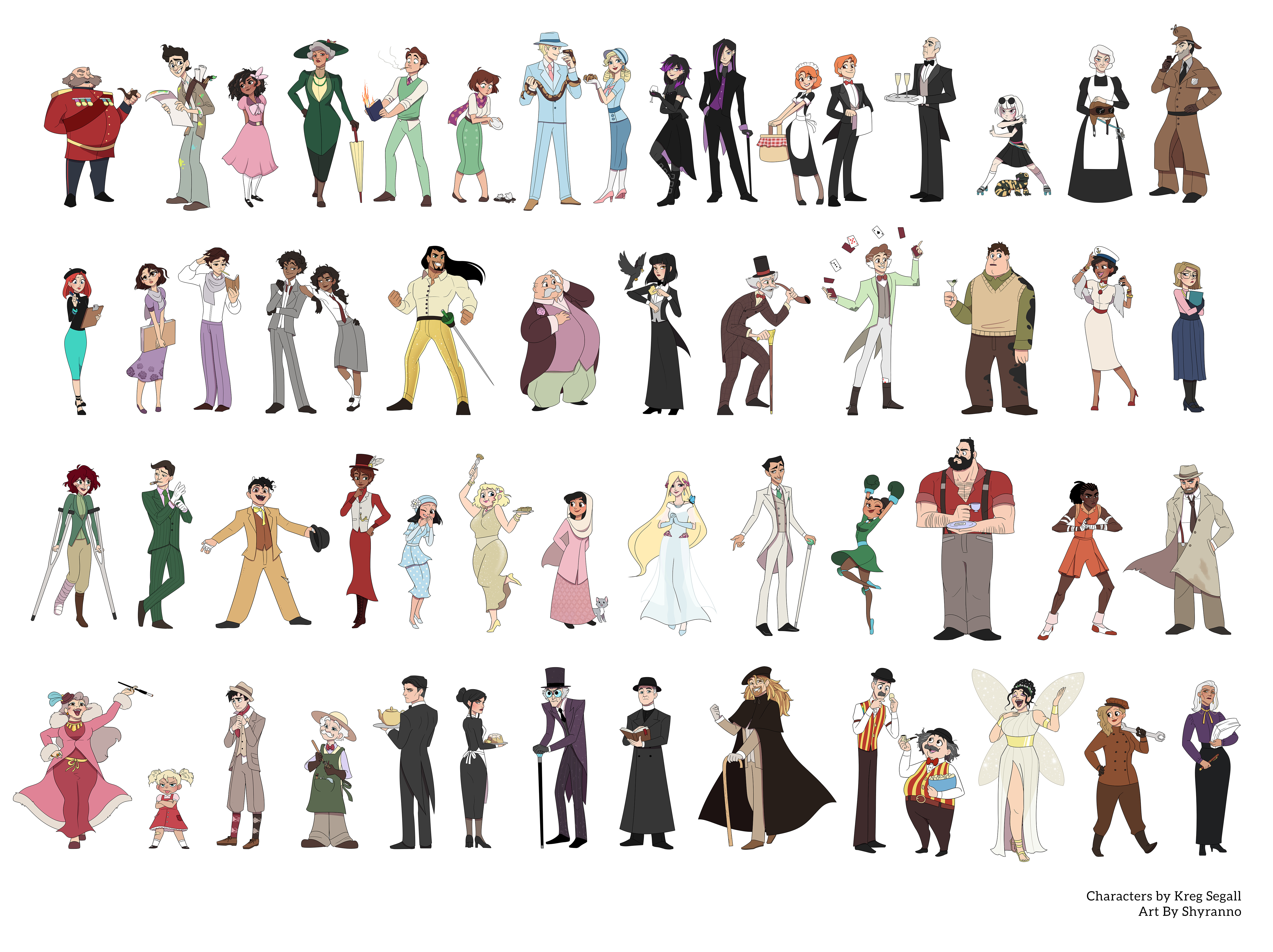 public demo of tea and scones