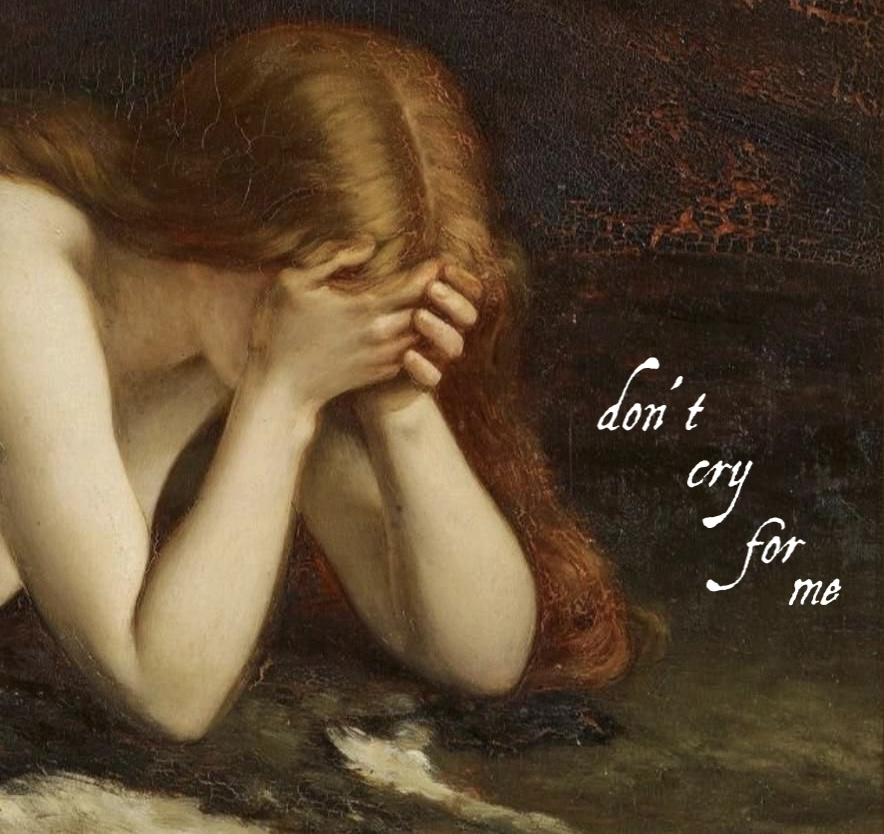 don't cry for me