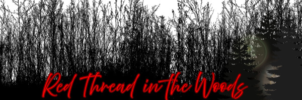 red thread in the woods